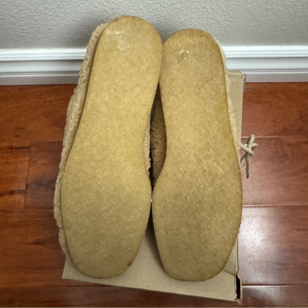 Moncler 1952 Clarks Shearling Wallabee Size 11 - Picture 7 of 9